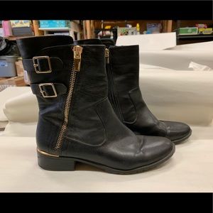 Black Calvin Klein Rasa Boots Size 10M